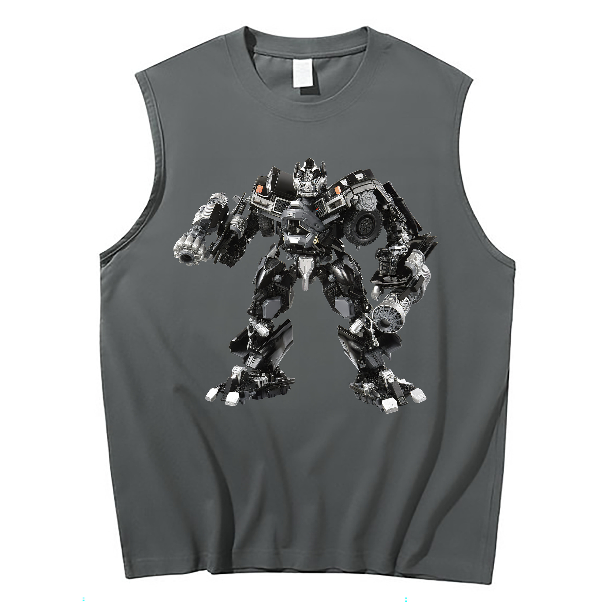 （画像用） Transformers トランスフォーマー コットン100％タンクトップ（フロントプリント）